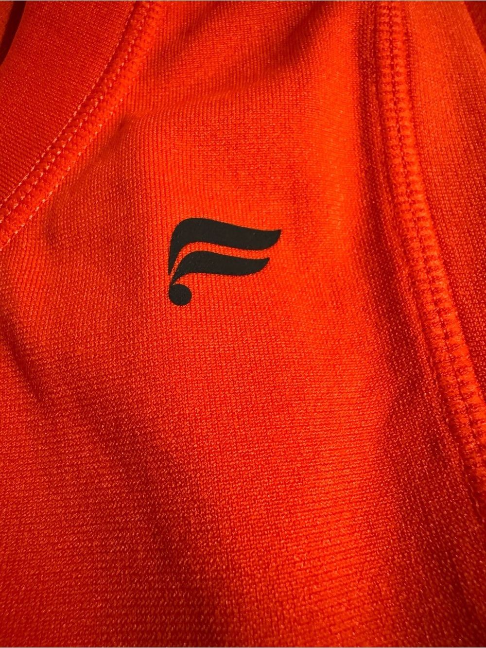 Fabletics The Training Day Tank Orange Men’s Size XL Athletic Sporty - Picture 5 of 7